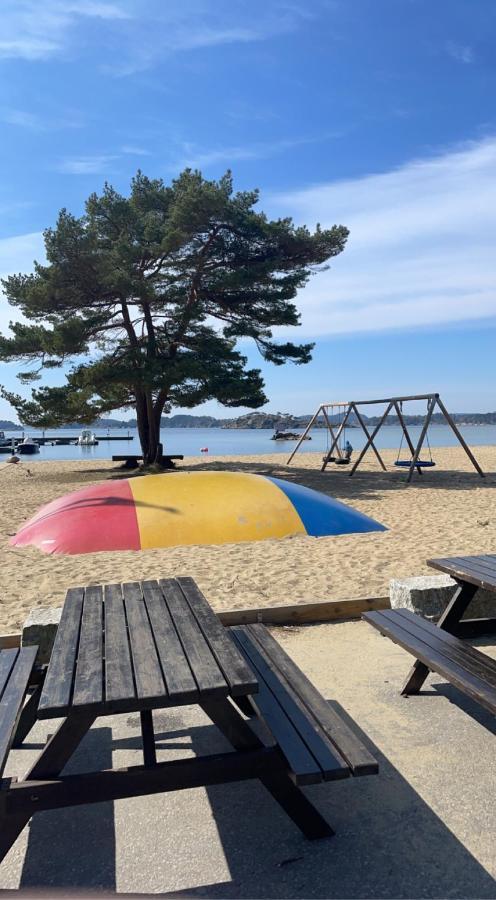 Nybygd Feriebolig Rett Ved Strand Til Leie! 크리스티안산 외부 사진
